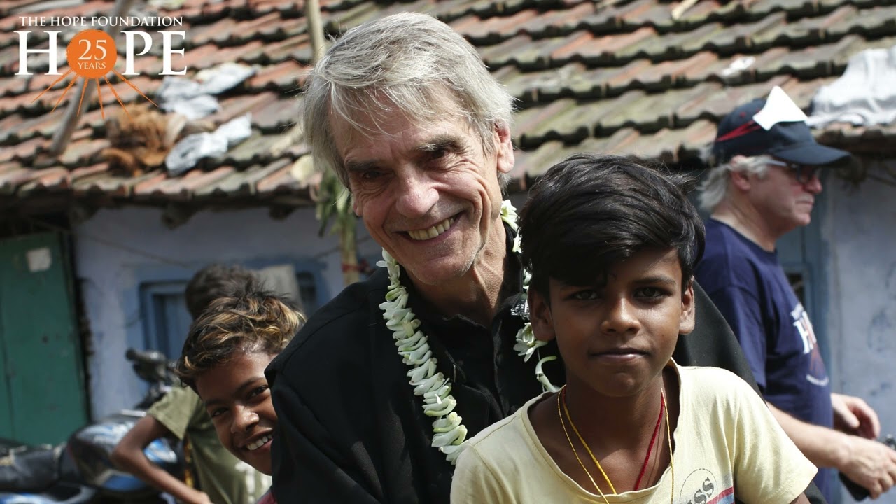 Jeremy Irons Supporting 25 Years of HOPE