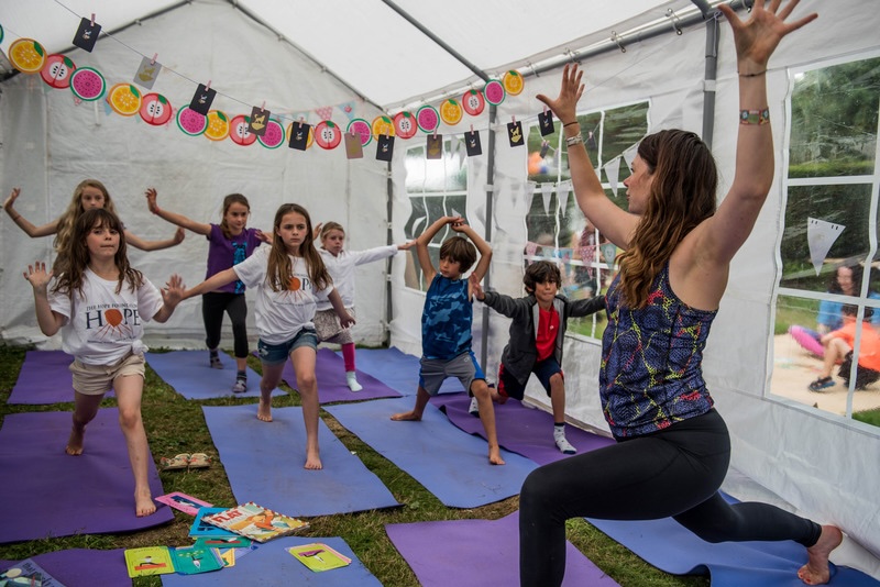 Press Release: Yoga community comes together to support HOPE