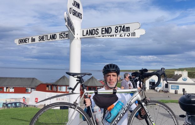 Press Release: Tom Frost completes LEJOG!