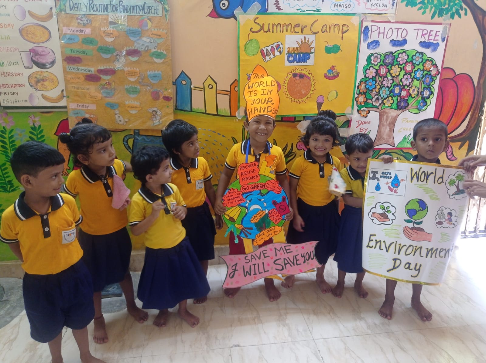 Children celebrate World Environment Day