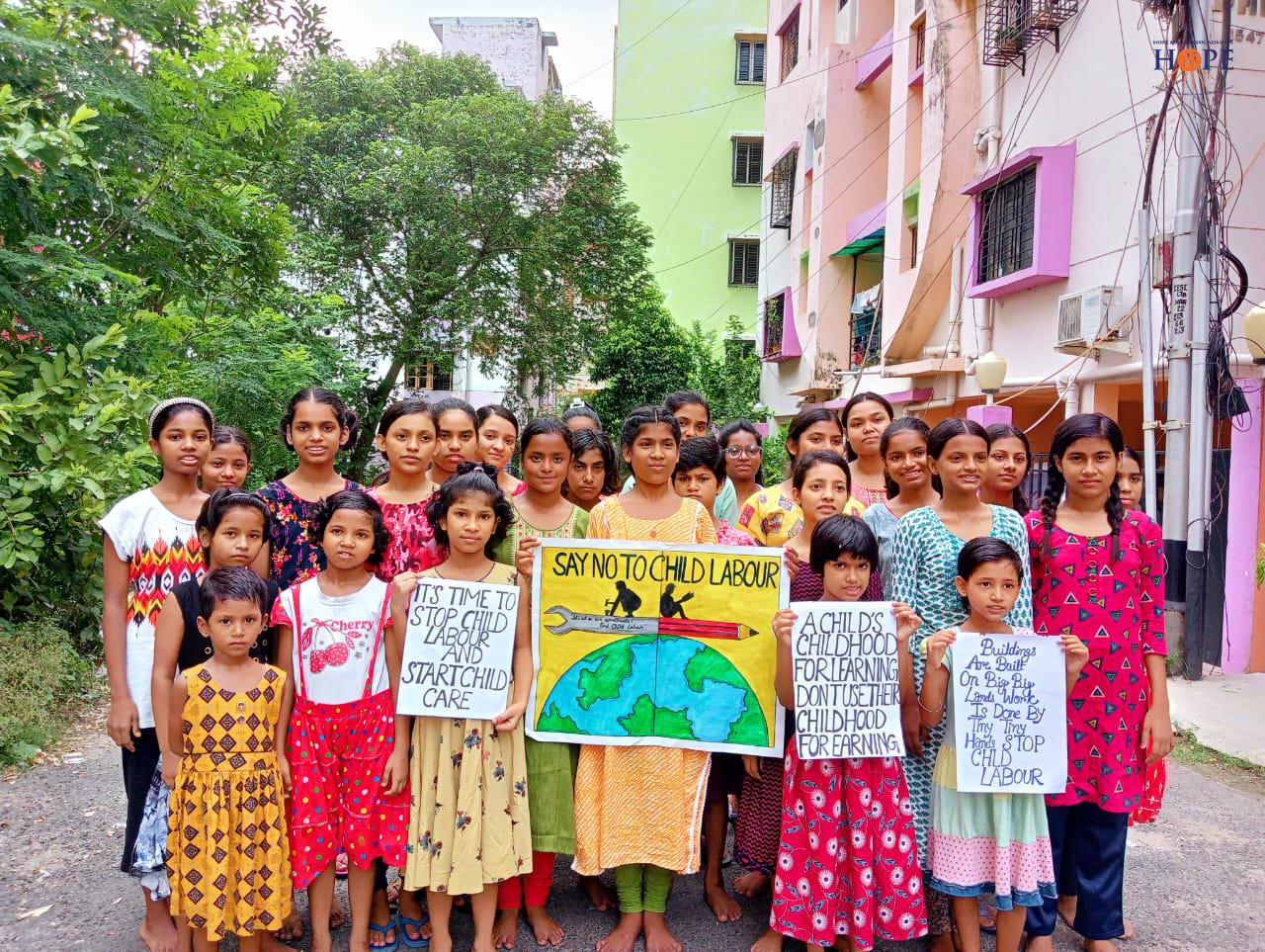 World Day Against Child Labour in Kolkata
