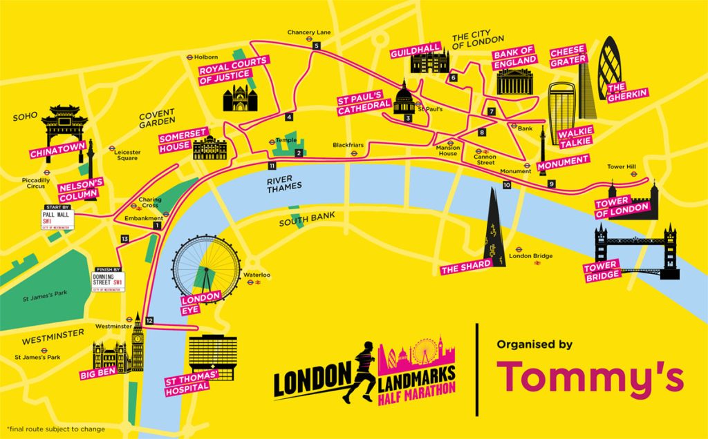 LLHM Route Map