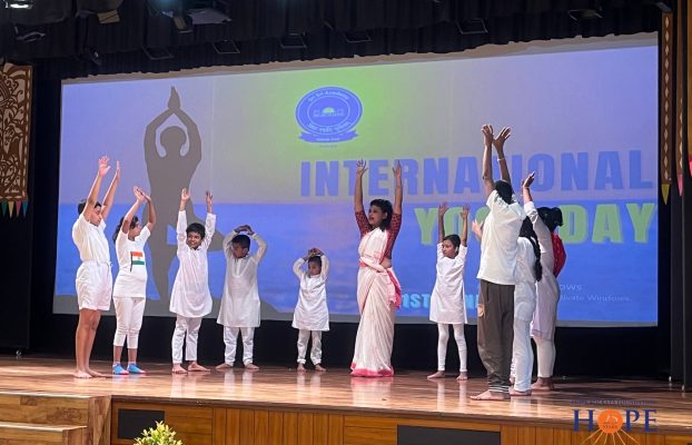 International Yoga Day celebrations at HOPE