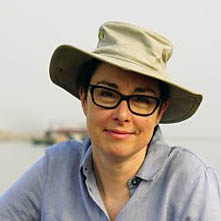 Sue Perkins in Kolkata