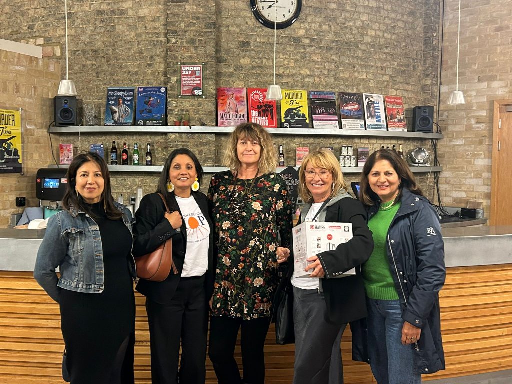 HOPE's Bedford Volunteer group at the Quarry Theatre