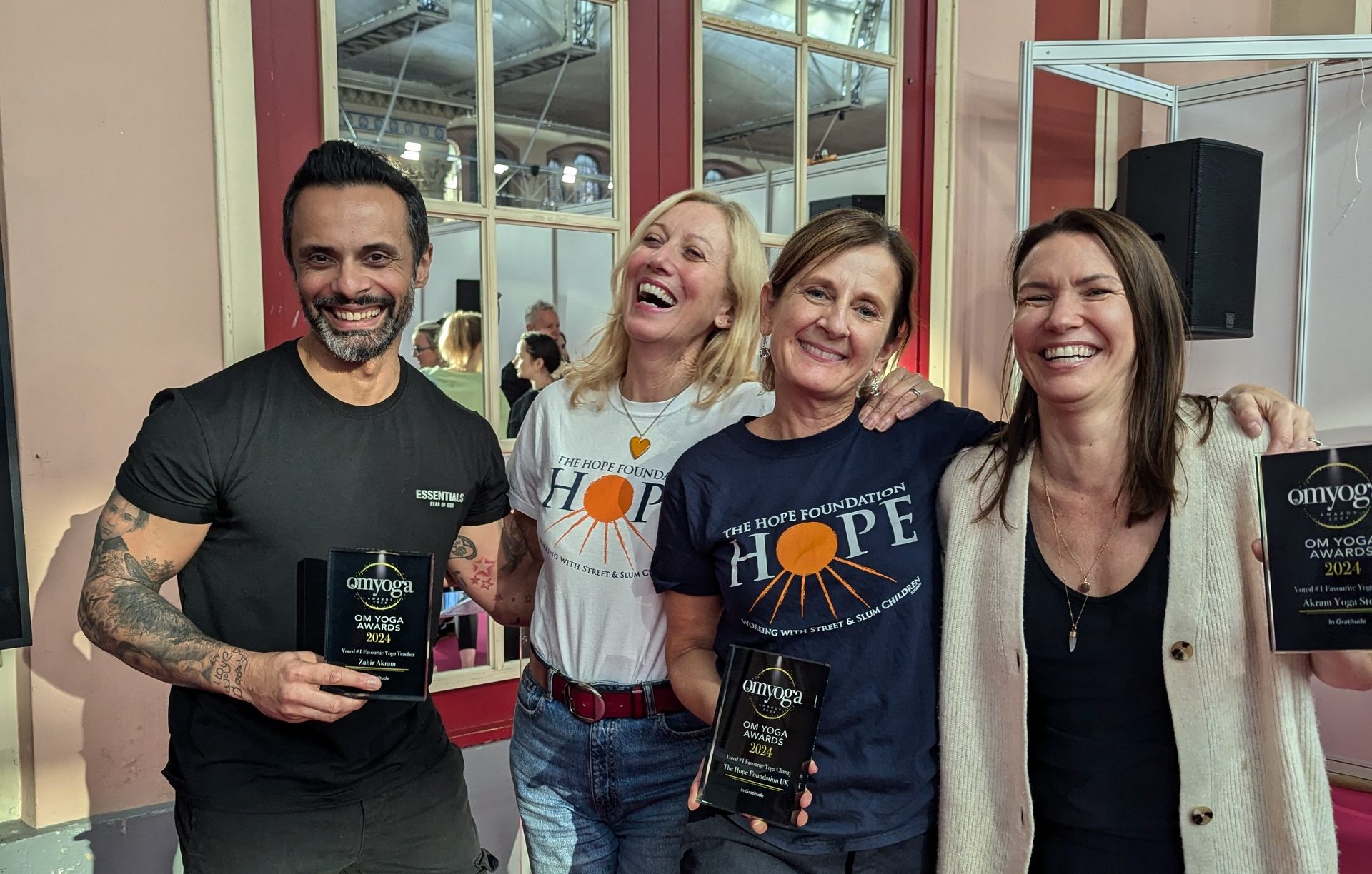 HOPE UK named Favourite Yoga Charity