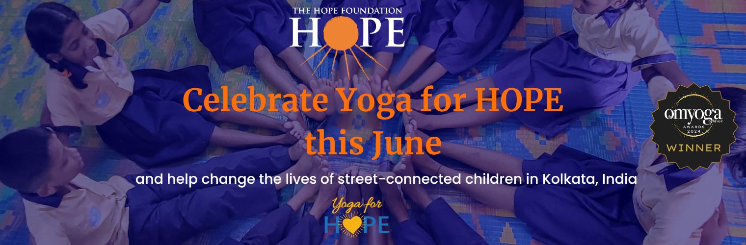 yoga for hope banner 2025