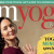OM Yoga Magazine cover page featuring a woman with brown hair and brown eyes, in the 50s. She is holding her hands together and looking at the camera.