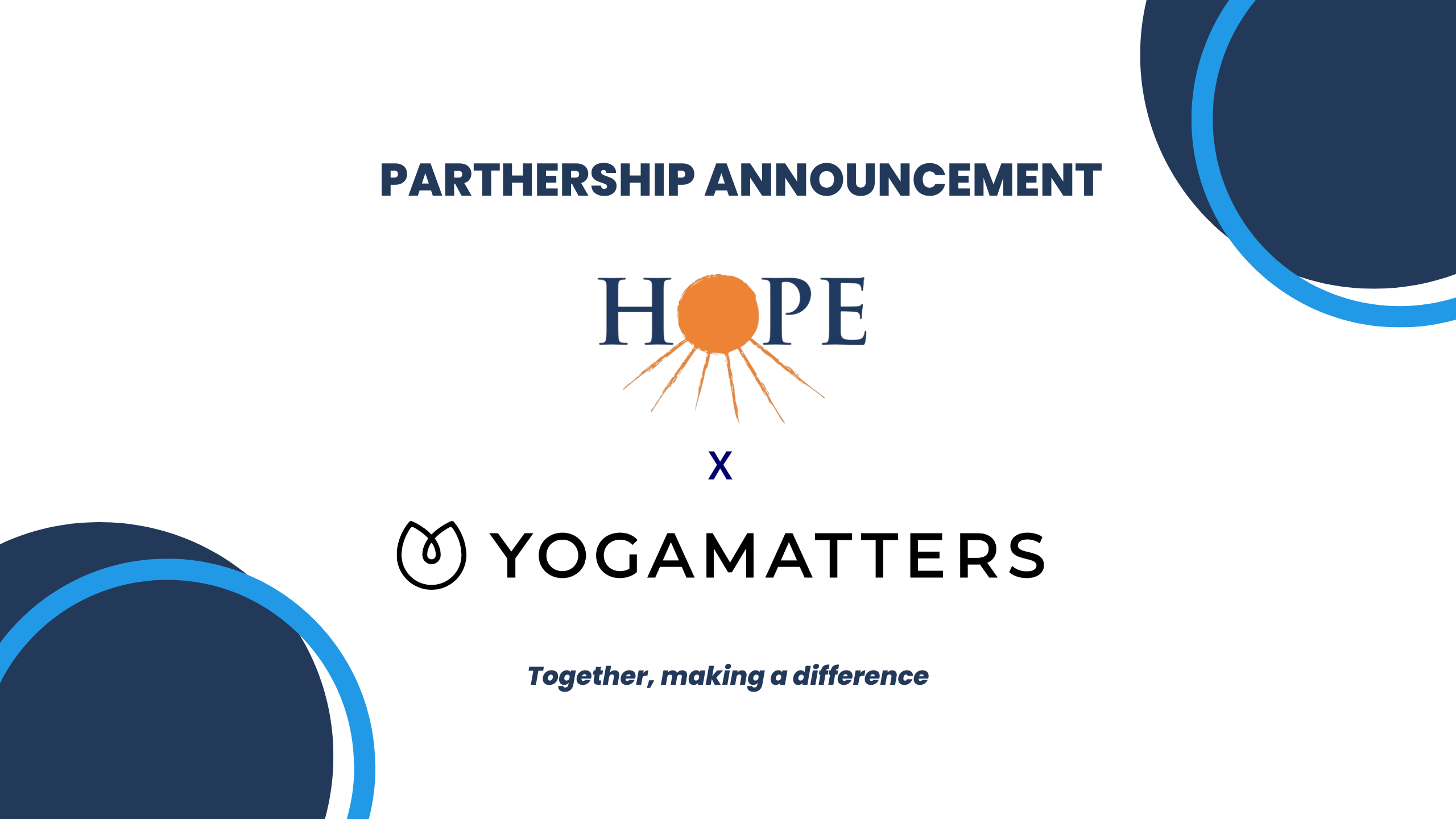 New partnership with Yogamatters